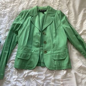 Green blazer